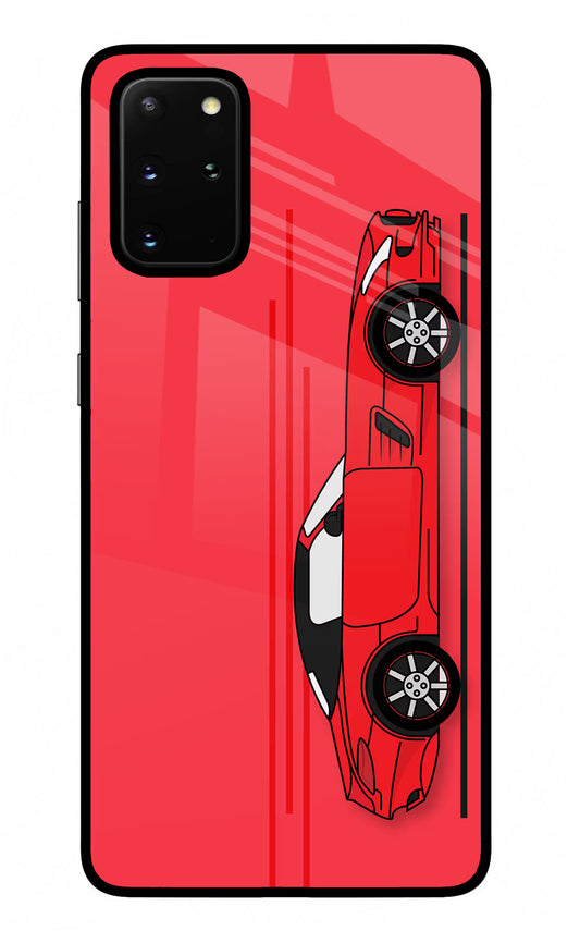 Red Velocity Samsung S20 Plus Glass Case
