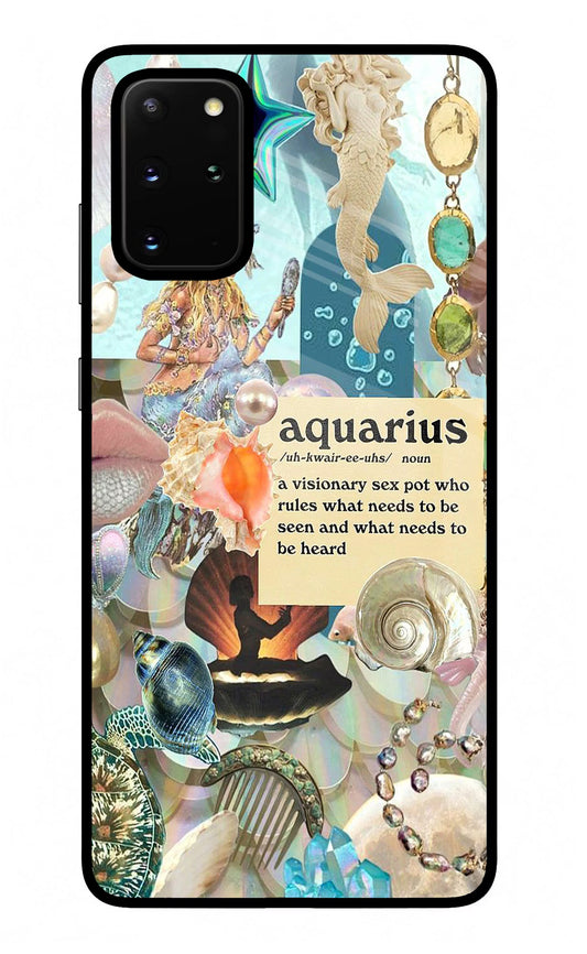 Aquarius Zodiac Samsung S20 Plus Glass Case