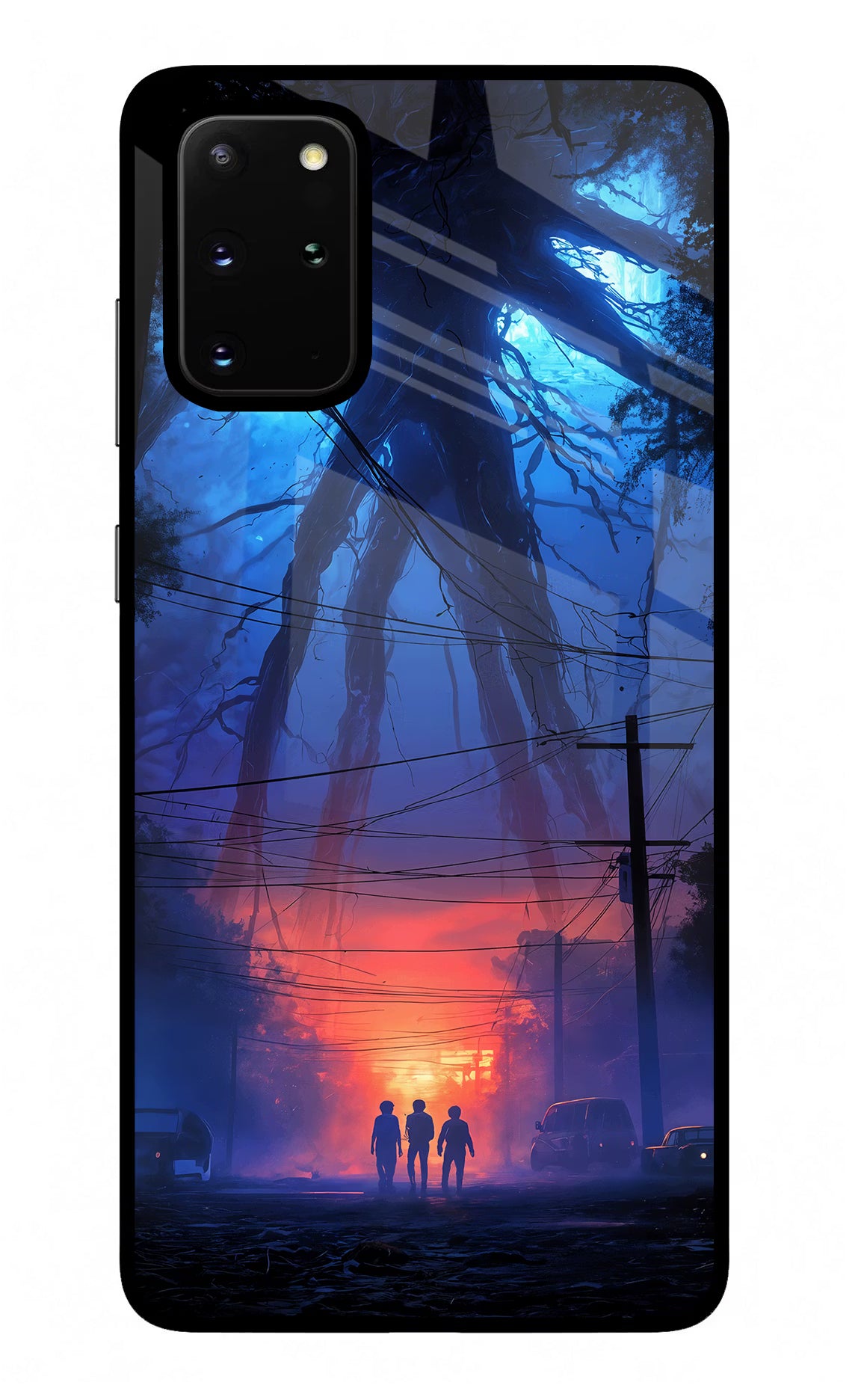 Ordinary Things Shadow Samsung S20 Plus Glass Case Back Cover by Casekaro