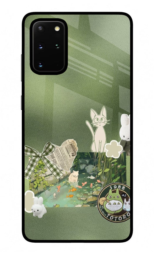 Aesthetic anime Samsung S20 Plus Glass Case