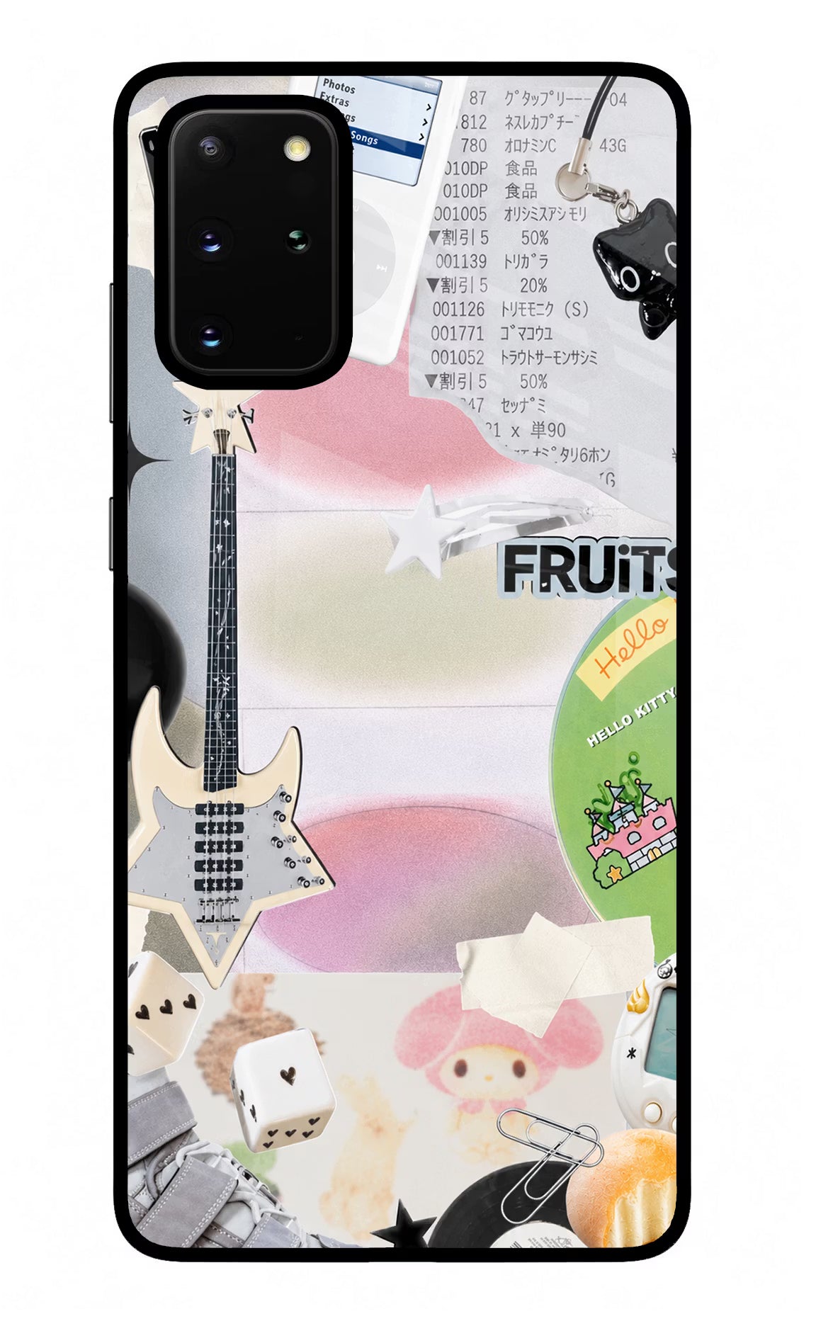Softcore case Samsung S20 Plus Glass Case