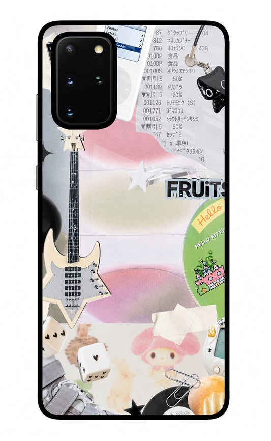 Softcore case Samsung S20 Plus Glass Case