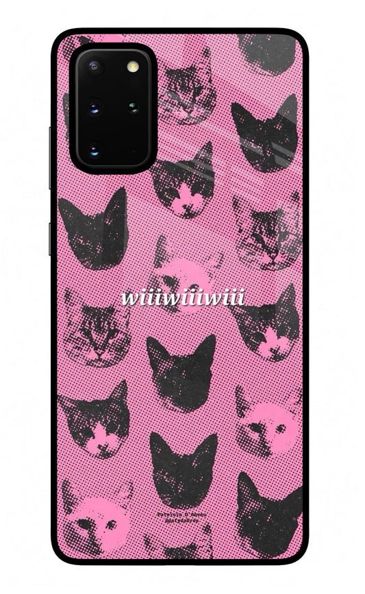 Pink Cats Samsung S20 Plus Glass Case