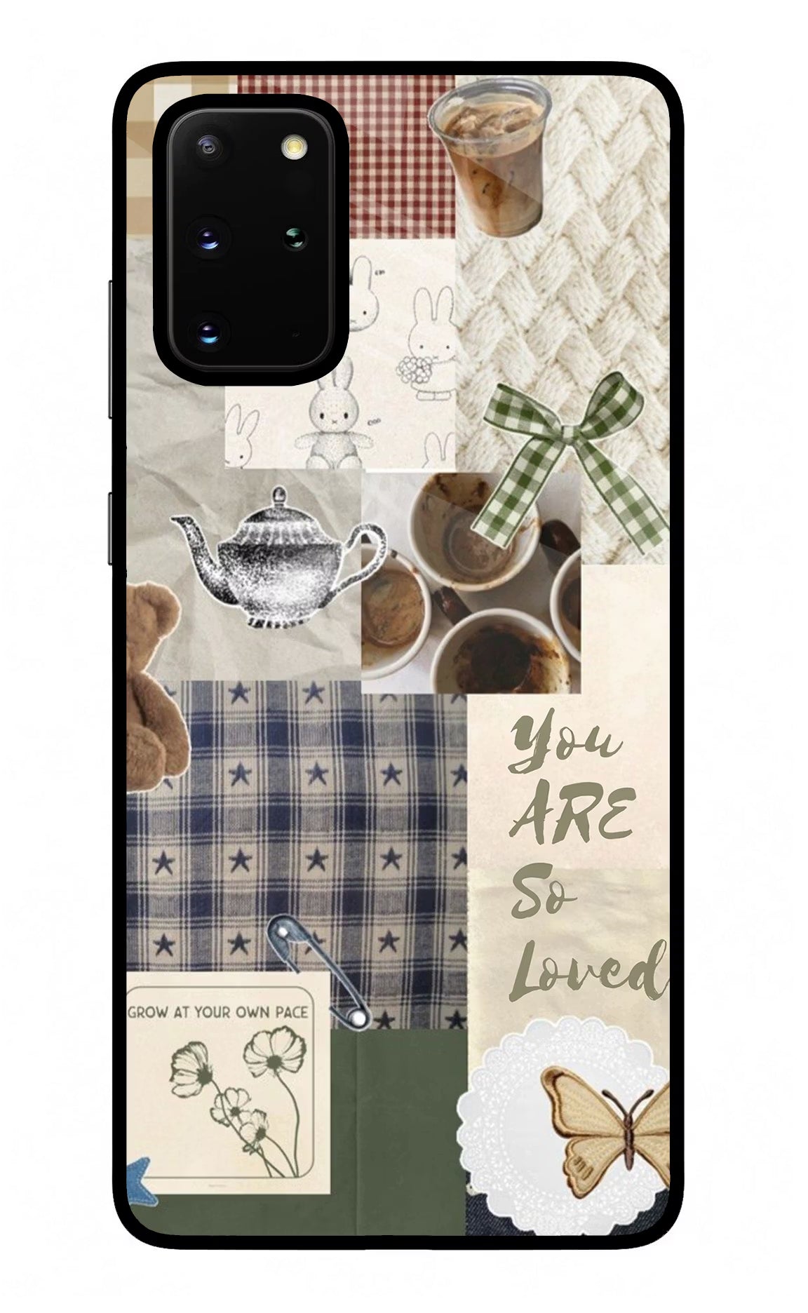 Cookie Samsung S20 Plus Glass Case