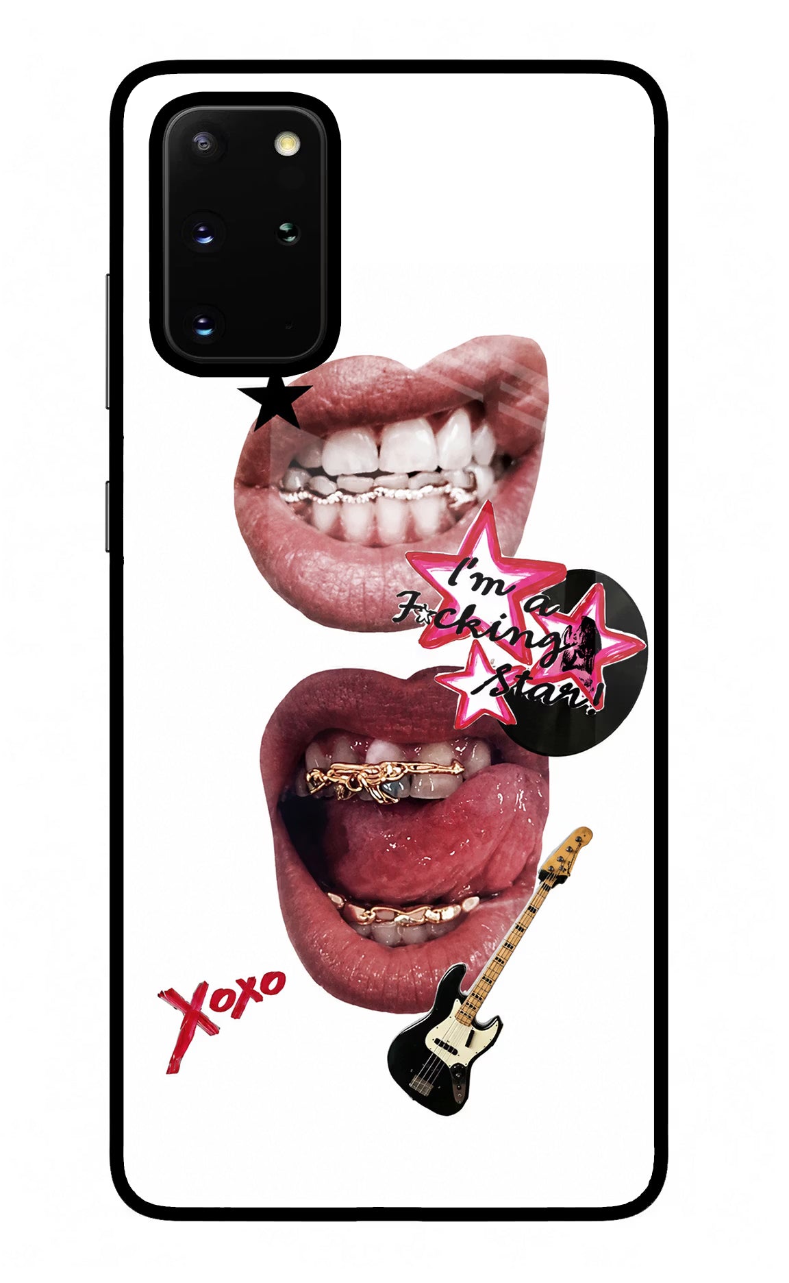 Rockstar Samsung S20 Plus Glass Case