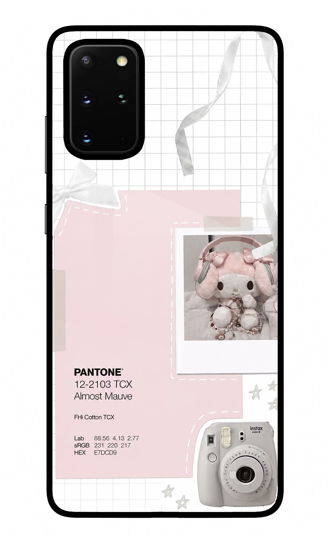 Pantone Asthetic Samsung S20 Plus Glass Case