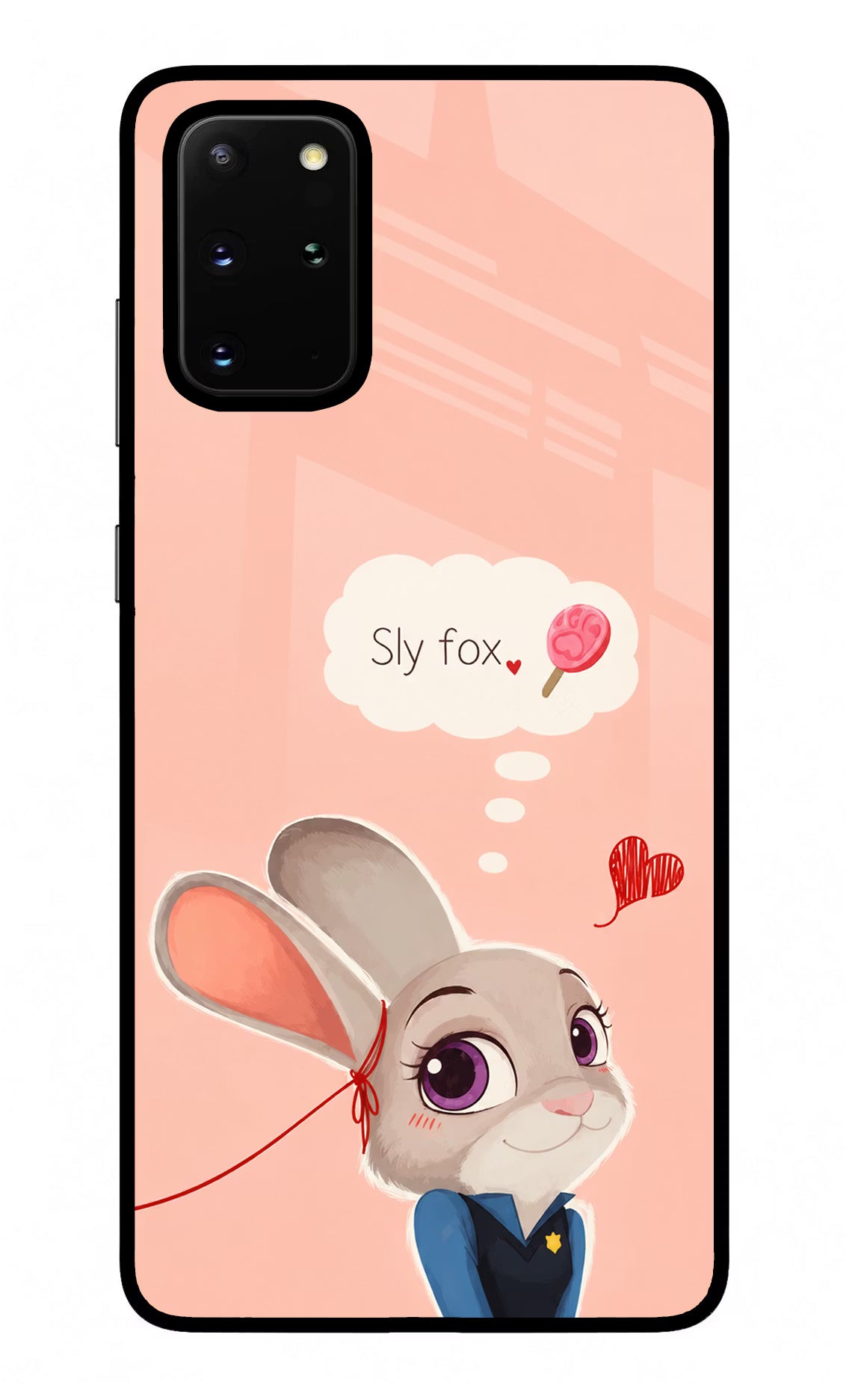 Judy Charm Samsung S20 Plus Glass Case