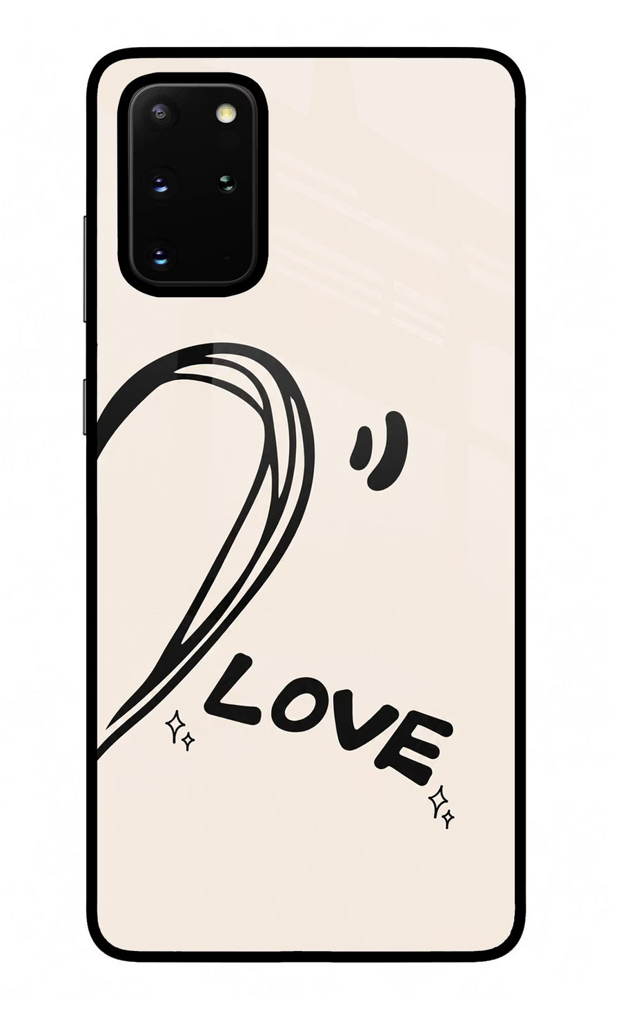 Soul Line Samsung S20 Plus Back Cover, Glass case