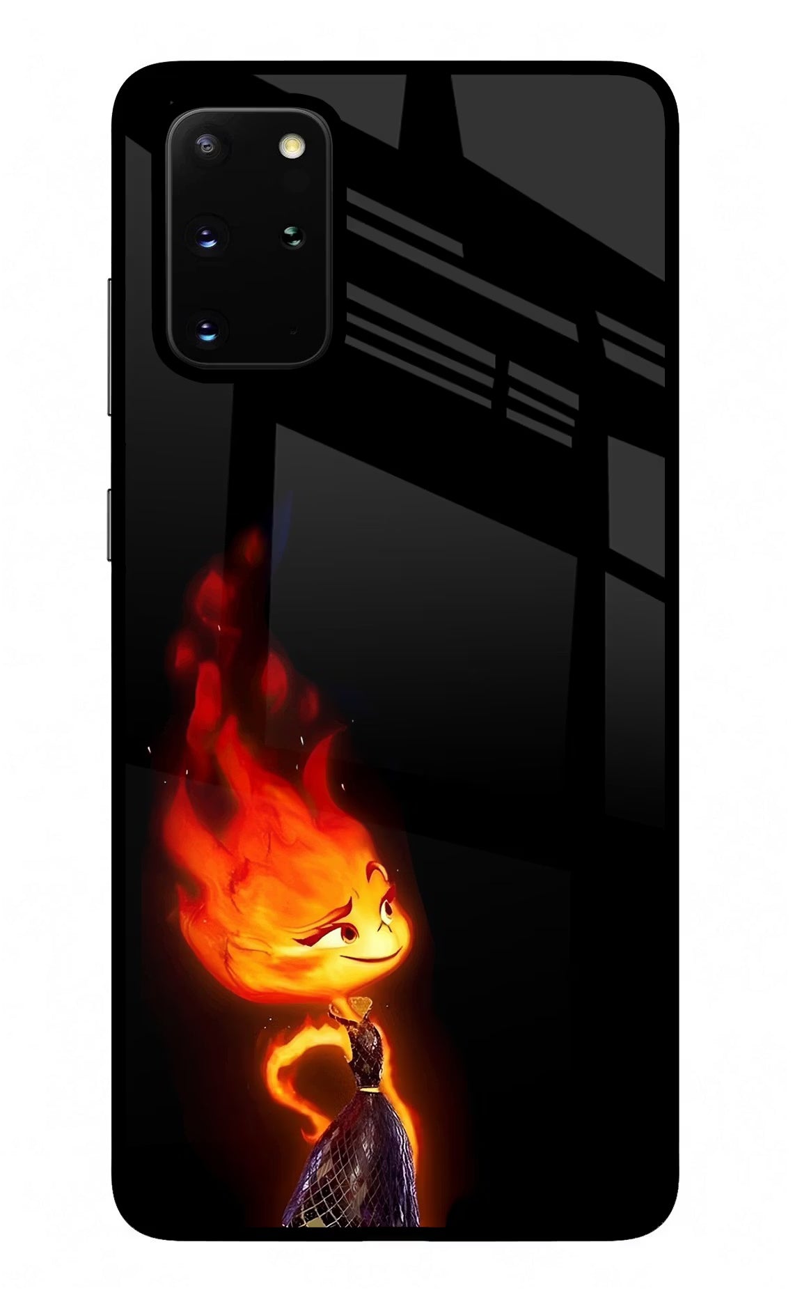 Ember Flame Samsung S20 Plus Glass Case
