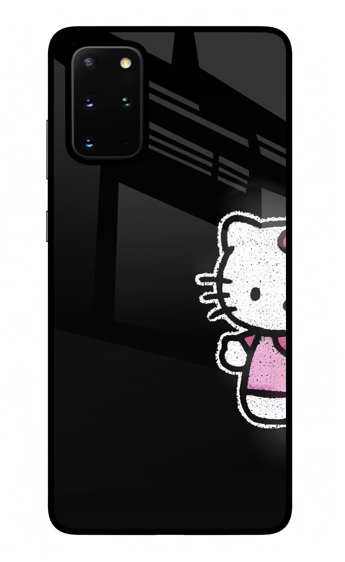 Kitty Charm Samsung S20 Plus Glass Case