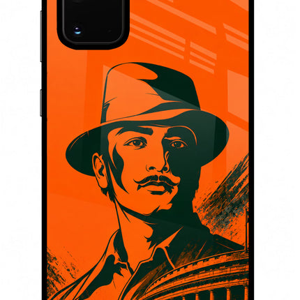 Bhagat Singh Legacy Samsung S20 Plus Glass Case Back Cover by Casekaro