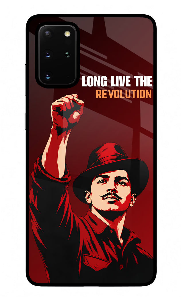 Bhagat Singh Revolution Samsung S20 Plus Glass Case
