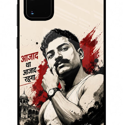 Chandrashekhar Azad Fearless Samsung S20 Plus Glass Case