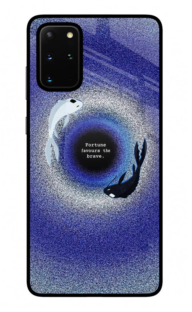 Dark Koi Samsung S20 Plus Glass Case