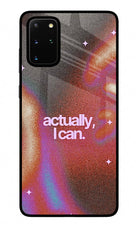 Pink Aura Samsung S20 Plus Glass Case