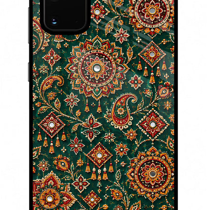 Green Pataka Samsung S20 Plus Glass Case