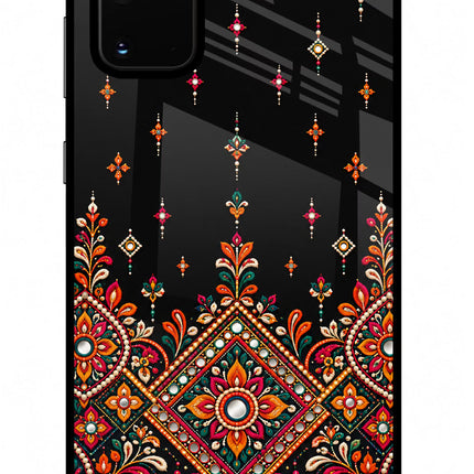 Noir Mehfil Samsung S20 Plus Glass Case