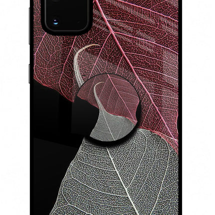 Leaf Pattern Samsung S20 Plus Pop Case by Casekaro