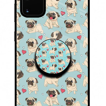 Pug Dog Samsung S20 Plus Pop Case by Casekaro