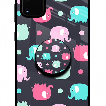 Baby Elephants Samsung S20 Plus Pop Case by Casekaro
