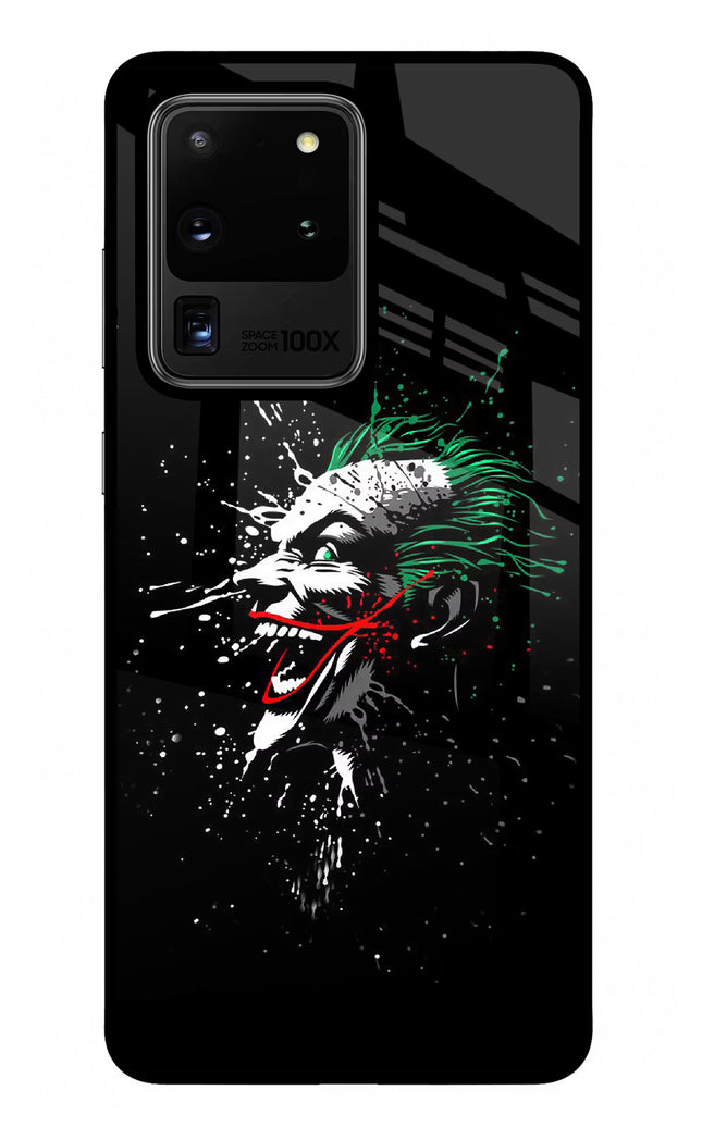 Joker Samsung S20 Ultra Glass Case Back Cover by Casekaro