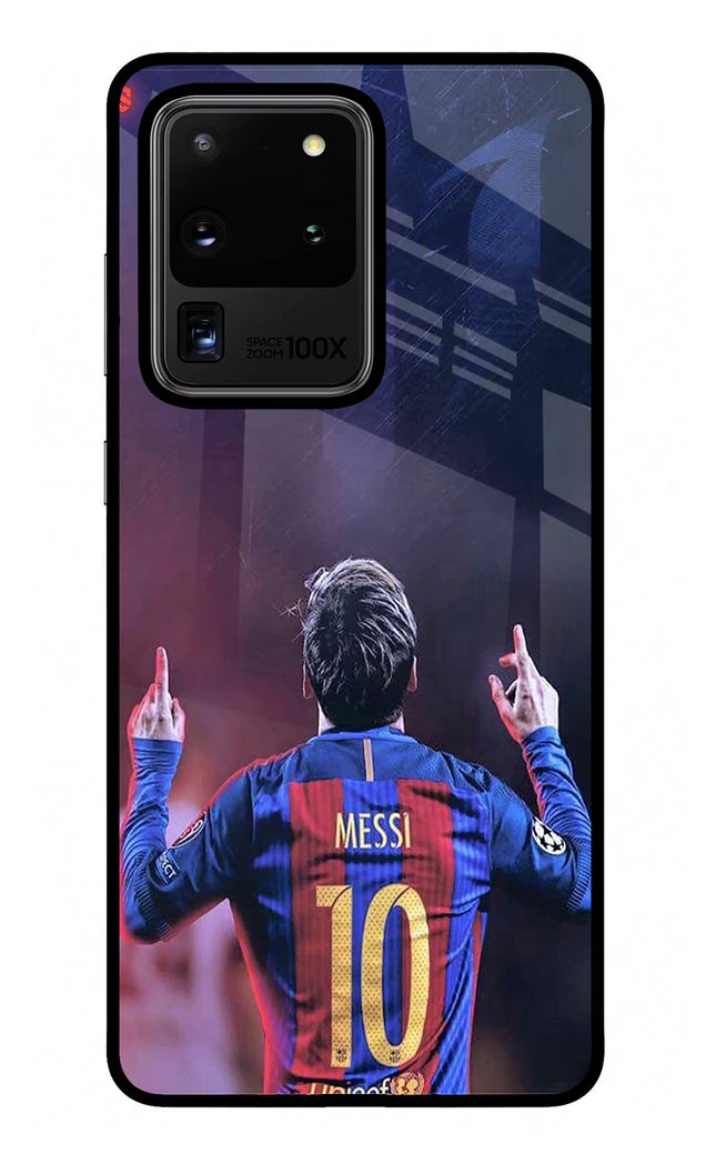 Messi Samsung S20 Ultra Glass Case