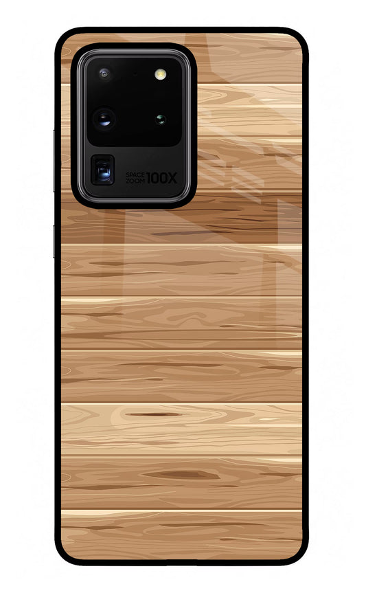 Wooden Vector Samsung S20 Ultra Glass Case