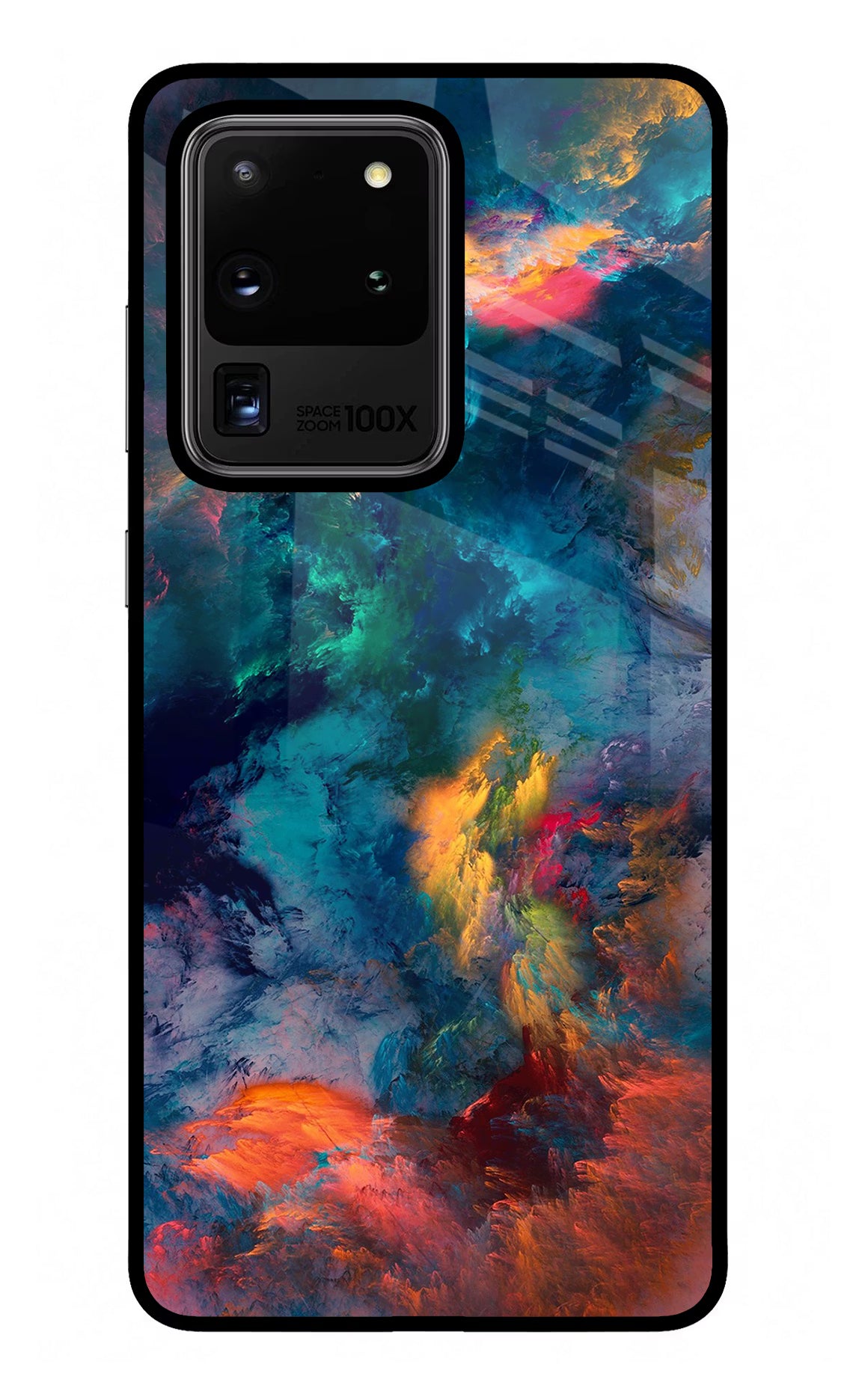 Artwork Paint Samsung S20 Ultra Glass Case Back Cover by Casekaro