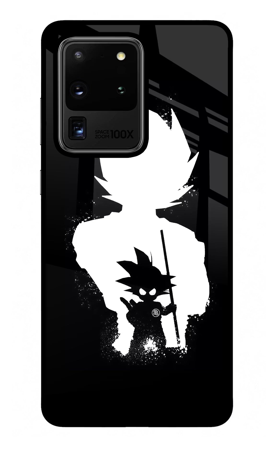 Goku Shadow Samsung S20 Ultra Glass Case Back Cover by Casekaro
