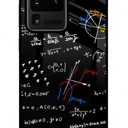 Mathematics Formula Samsung S20 Ultra Glass Case