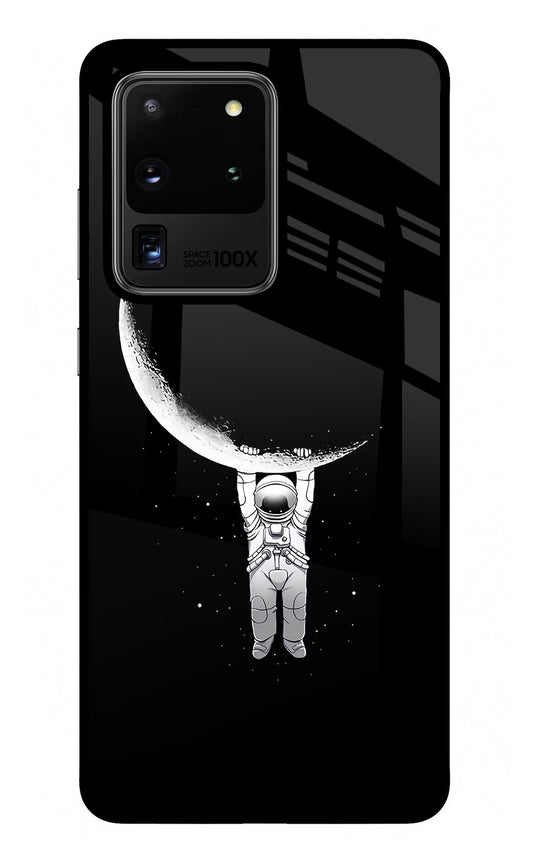 Moon Space Samsung S20 Ultra Glass Case