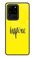 Inspire Samsung S20 Ultra Glass Case Back Cover by Casekaro