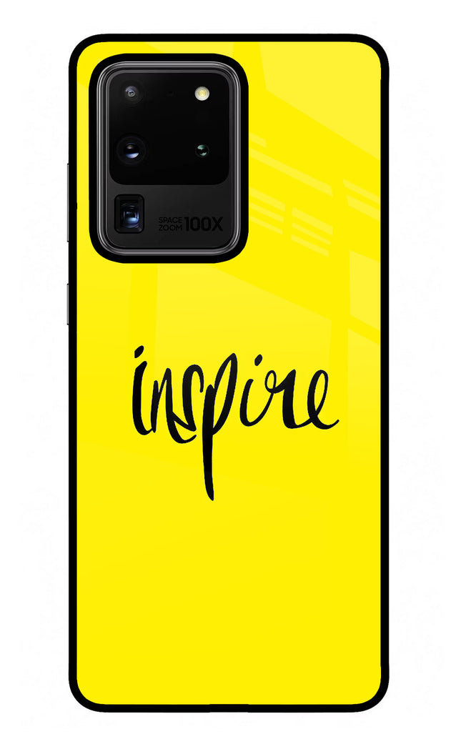 Inspire Samsung S20 Ultra Glass Case