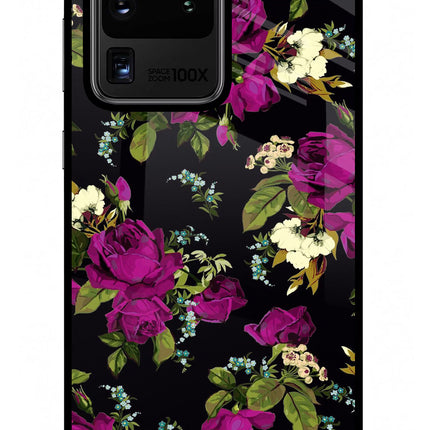 Flowers Samsung S20 Ultra Glass Case