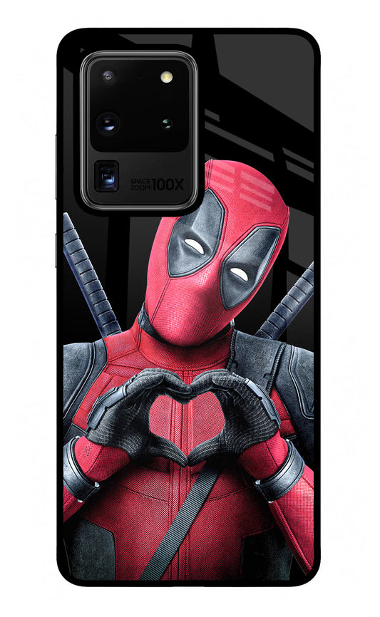 Deadpool Samsung S20 Ultra Glass Case