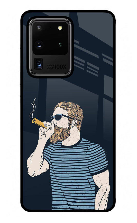 Smoking Samsung S20 Ultra Glass Case