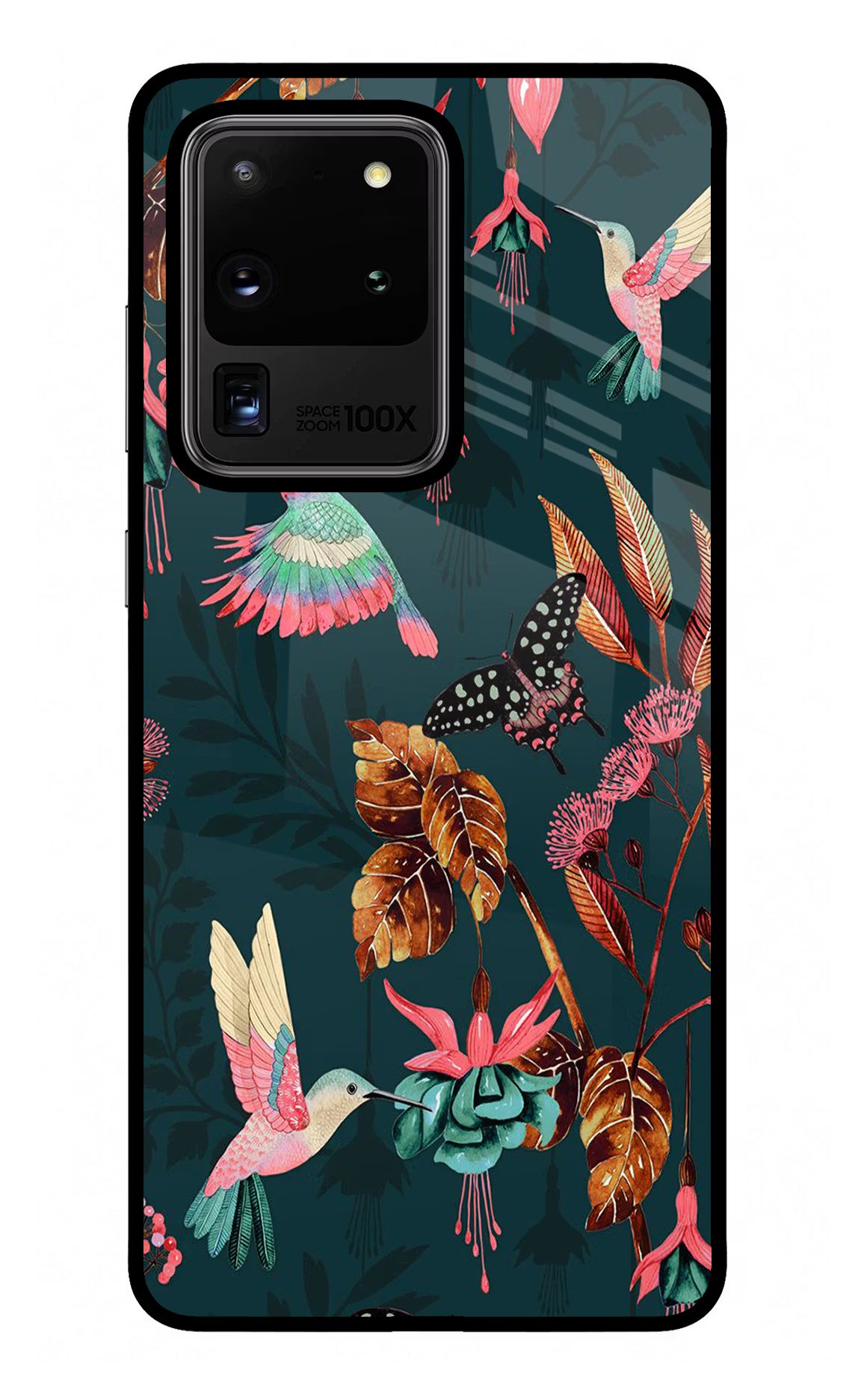 Birds Samsung S20 Ultra Glass Case Back Cover by Casekaro