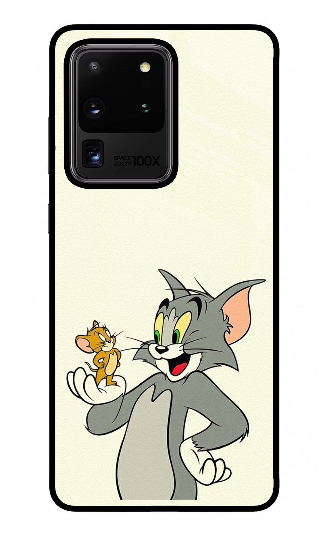 Tom & Jerry Samsung S20 Ultra Glass Case Back Cover by Casekaro