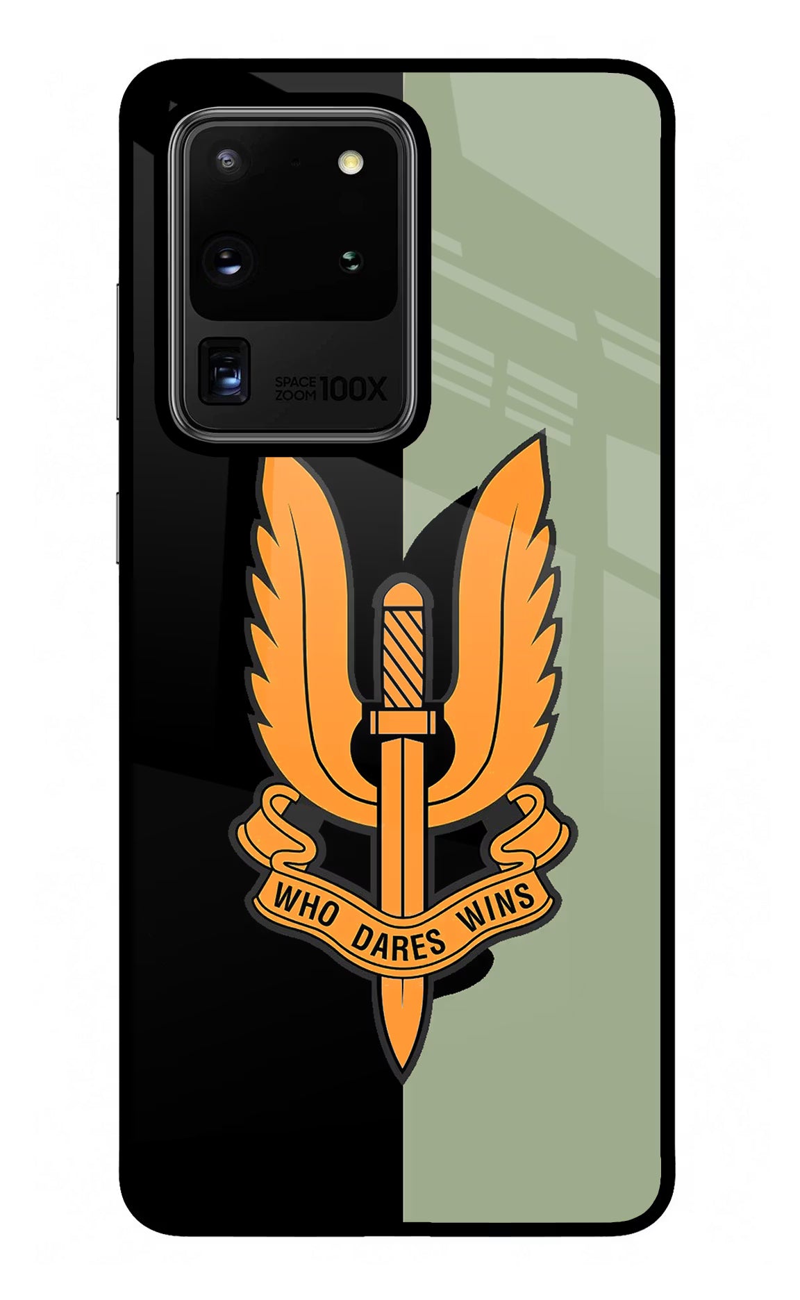 Balidan Logo Samsung S20 Ultra Glass Case Back Cover by Casekaro