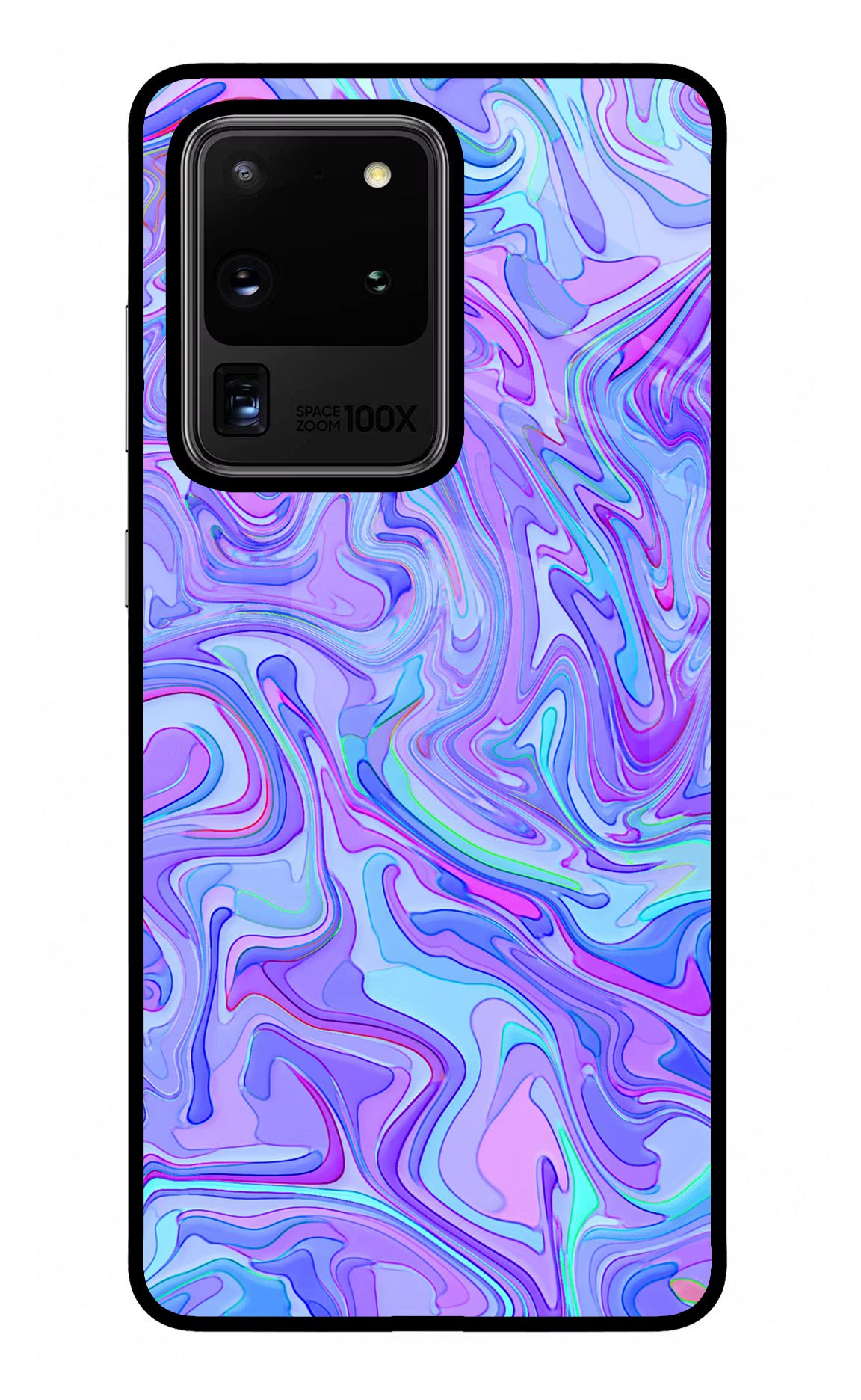 Glitter Samsung S20 Ultra Glass Case Back Cover by Casekaro