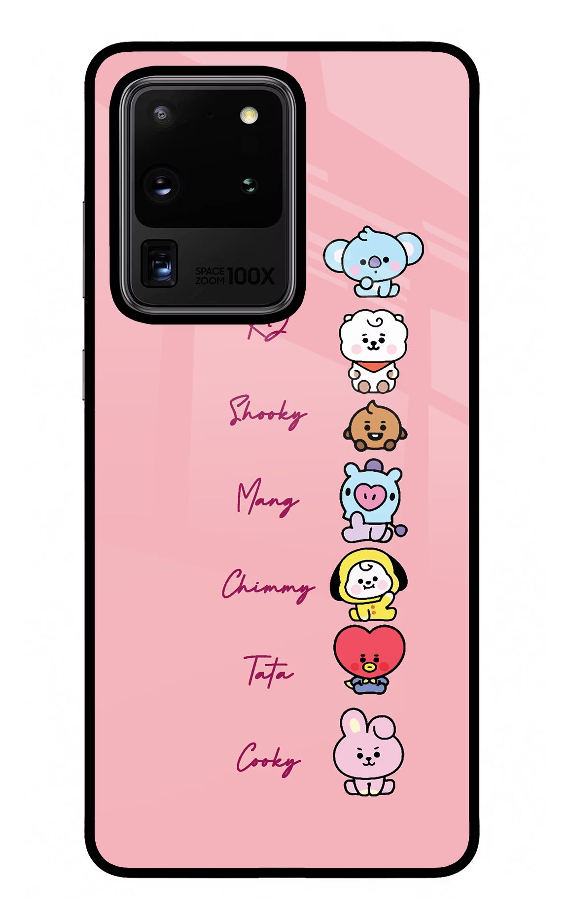 BTS names Samsung S20 Ultra Glass Case