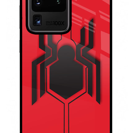 Spider Samsung S20 Ultra Glass Case Back Cover by Casekaro