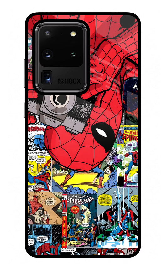 Spider Man Samsung S20 Ultra Glass Case