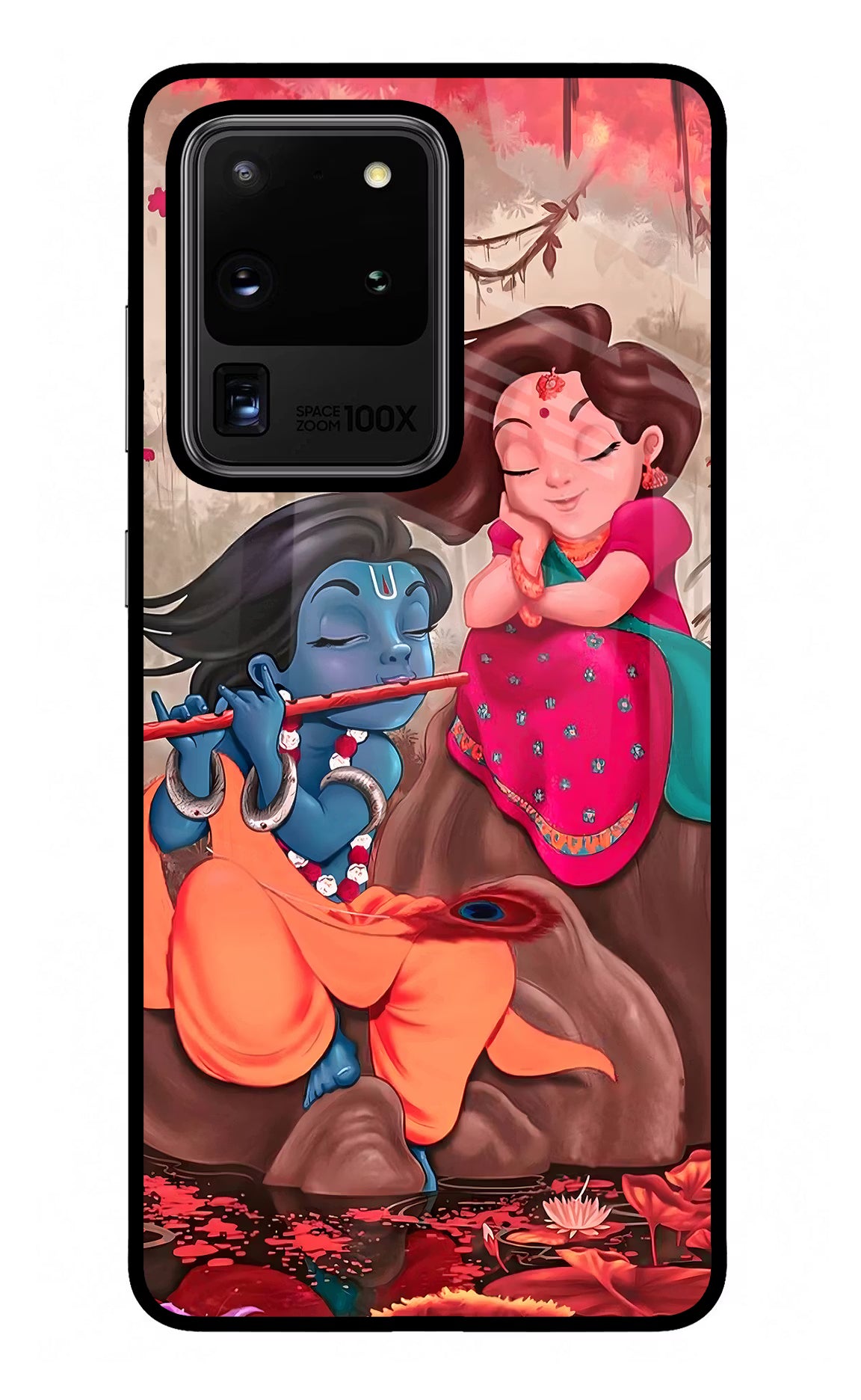 Radhe Krishna Samsung S20 Ultra Glass Case