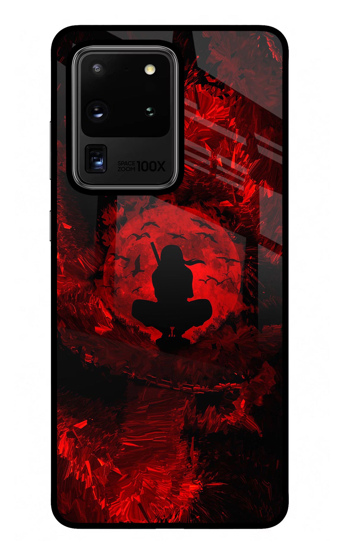 Itachi Uchiha Samsung S20 Ultra Glass Case Back Cover by Casekaro