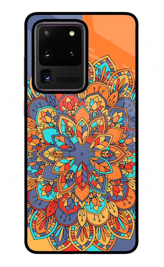 Color Mandala Samsung S20 Ultra Glass Case