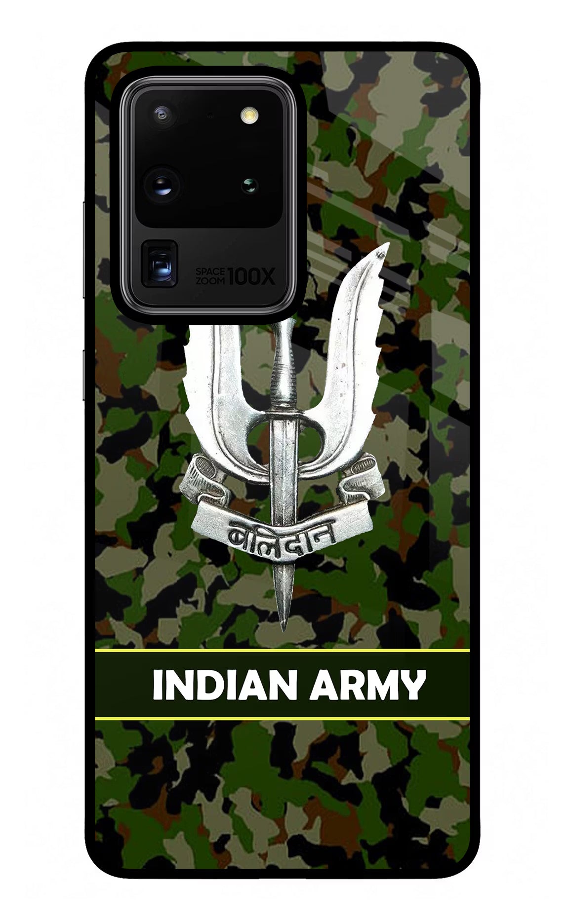 Balidan Indian Logo Samsung S20 Ultra Glass Case Back Cover by Casekaro