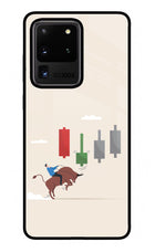 Bull Trading Momentum Samsung S20 Ultra Glass Case