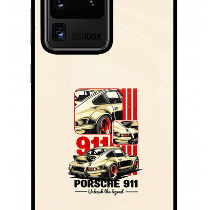 Classic Porsche 911 Samsung S20 Ultra Glass Case