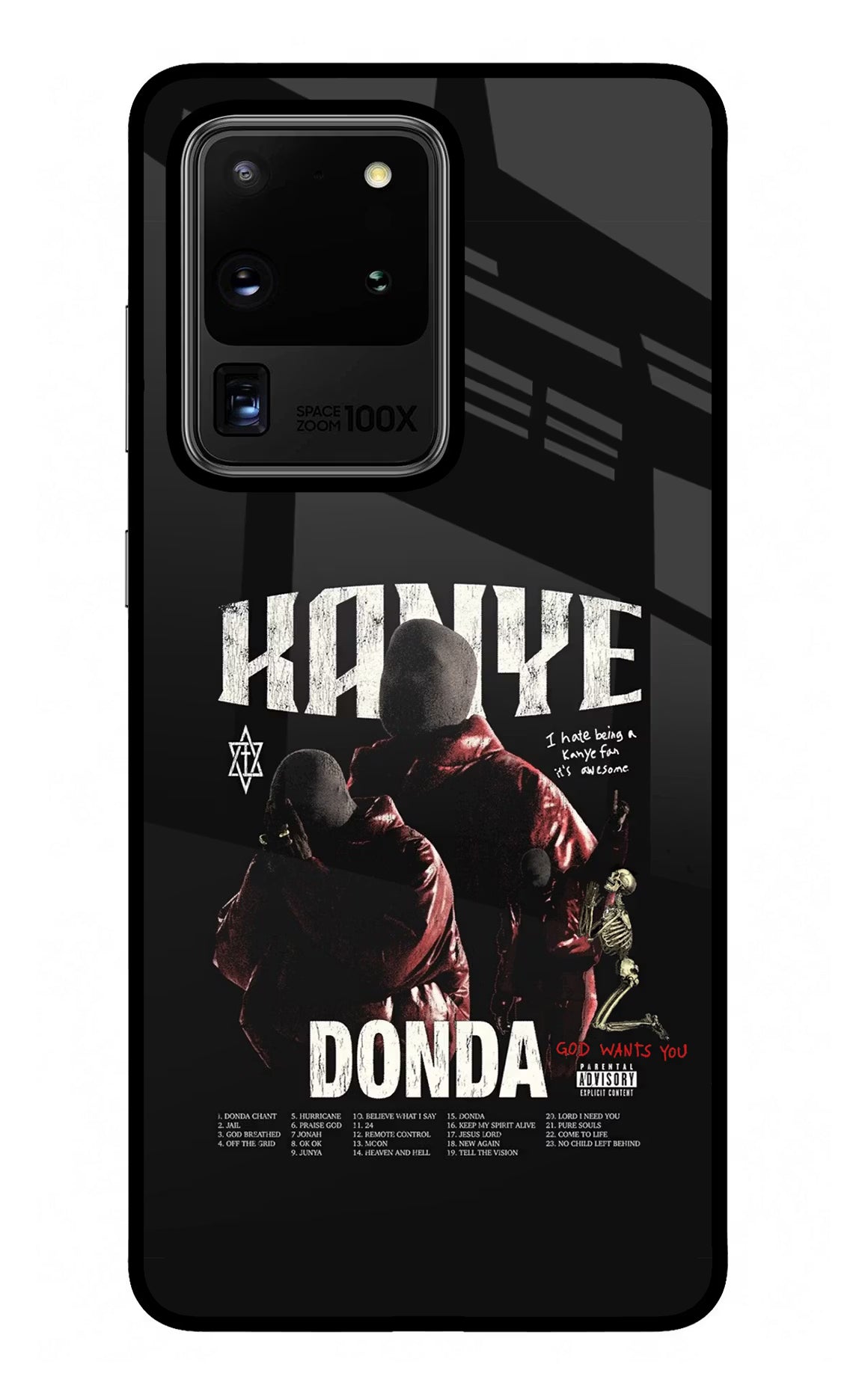 Donda Kanye West Samsung S20 Ultra Glass Case